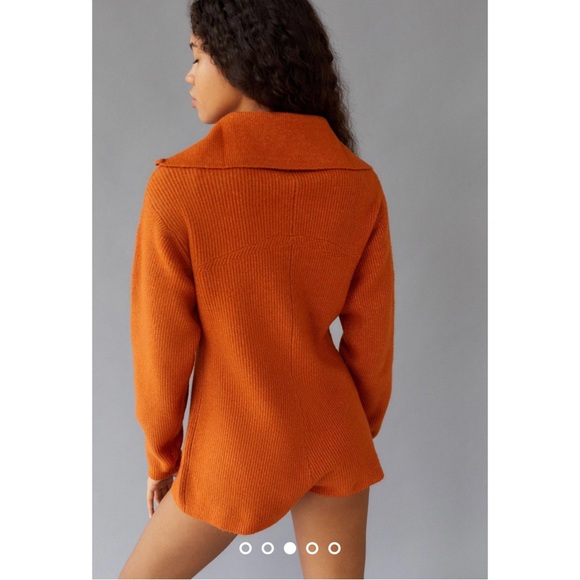 Urban Outfitters Ella Louise Ribbed Sweater Romper - Picture 3 of 16